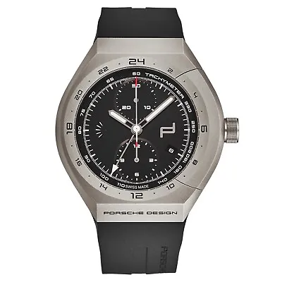 Porsche Men's 'Monobloc Actuator' GMT Chronograph Black Dial 6030.6.02.001.05.2 • $2850
