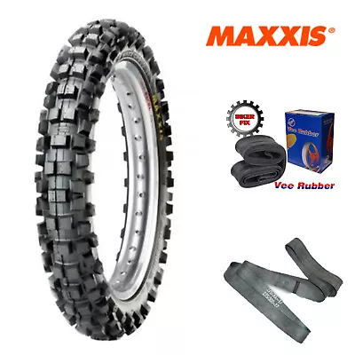 Maxxis Tyre M7305 Maxxcross IT Enduro 'E' 110/90-19 Motocross Enduro Mx Bundle • $98.59