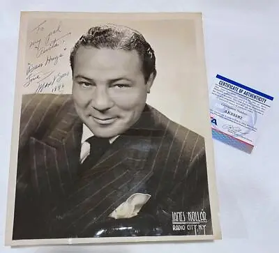 Max Baer Sr - Heavyweight Champion - Signed / Autographed 8x10 Photo PSA/DNA • $349.99