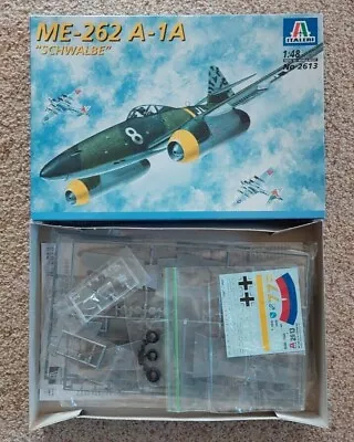 Italeri No. 2613 ME-262 A-1A “Schwalbe” 1:48 Scale • $21