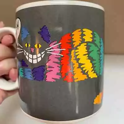 Vintage Rainbow Cat Mug Monday Friday Freelance Inc.  • $25