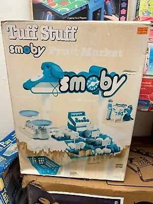 Vintage Mattel Preschool Tuff Stuff SMOBY Fruit Market - NEW IN BOX - RARE! • $199.49