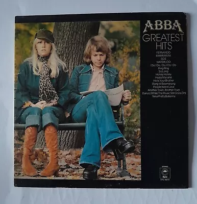 ABBA GREATEST HITS - Vinyl Record 1976 Gatefold Sleeve LP Record Album • £10