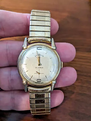 Vintage Lord Elgin 23 Jewels 10K Wristwatch PARTS / REPAIR • $50