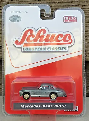 CHASE CAR Schuco European Classics 1:64 Mercedes-Benz 300 SL Gullwing • $20