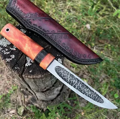 Yakut Knife Forged Knife For Hunting And Fishing (X12MF STEEL)  #349 • $155