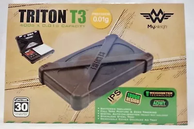 New My Weigh Triton T3 Digital Pocket Scale 400g X 0.01g Free Shipping • $24.99