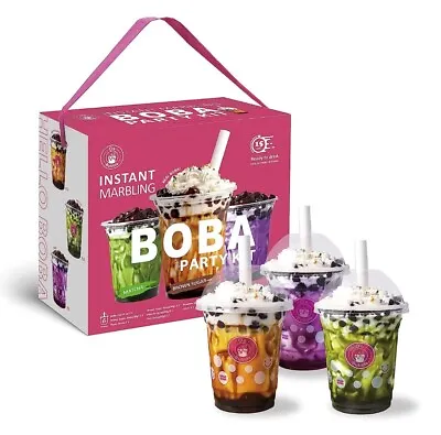 Boba Tea Kit - 6 Servings All In One For Boba Tea Lovers - Boba Party Kit For B • $34.99