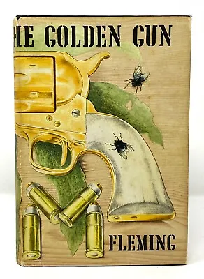 Ian Fleming - The Man With The Golden Gun - UK 1st 1st W/Green End Papers - BOND • $450