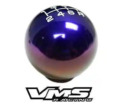 Vms Racing Titanium Burn Shift Knob 6 Speed Short Throw Shifter Lever M10x1.25 • $23.95