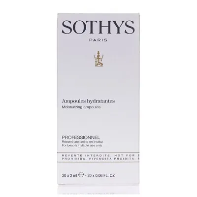 $49.99 • Buy Sothys Moisturizing Ampoules 20x0.06oz/2ml PRO NEW IN BOX