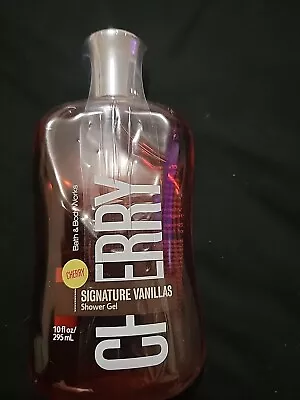 Bath & Body Works CHERRY VANILLA Shower Gel Signature Collection. 8oz. RARE • $13