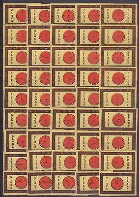 Latvia - 1950-60s  Clocks  Matchbox Labels - Lot 13 • $0.99