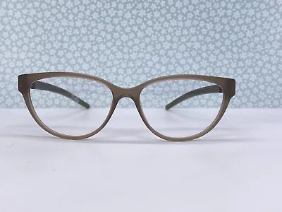 Ic! Berlin Eyeglasses Frames Woman Braun Oval Cat Eye Retro Anne K.Graphite • £79.15
