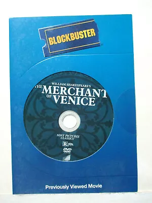 The Merchant Of Venice 2004 Blockbuster Video Previous Viewed Movie Rental • $6.99