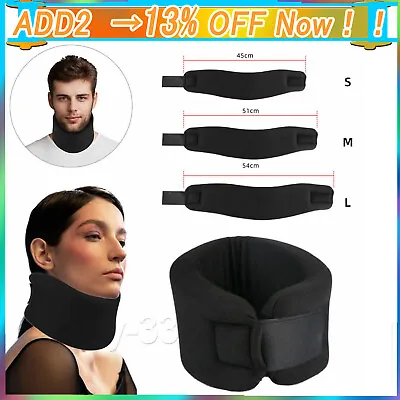 Soft Foam Neck Support Brace Cervical Device Collar Pain Traction Relief Tools • £4.43