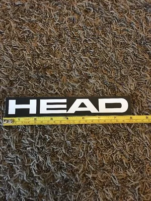 Head Ski Skiing Sticker Head Ski Boots Head Skis Head Monster Ti Decal Approx 8” • $4.50