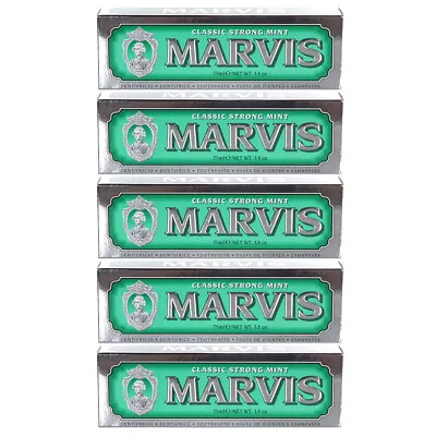 Marvis Classic Strong Mint 3.8oz/75ml (SET OF 5) • $40.25