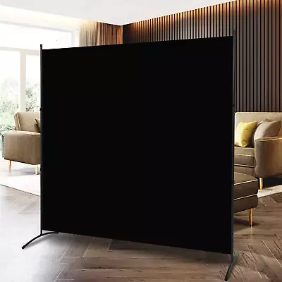 Room Divider Single Panel Privacy Screen 71''X72''H Large Divider For Room Sepa • $59.58