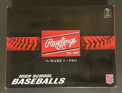 Rawlings R100-H3 NFHS High School Baseball Practice 12 Balls Dozen • $65