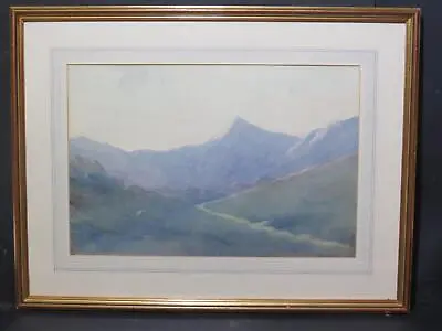 Welsh Wales Snowdon From Capel Curig By Barkas B.1870 Jersey Channel Islands • £195