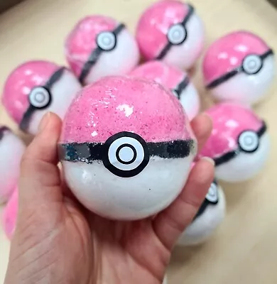 £6.99 • Buy Hidden Surprise Pokeball Bath Bomb With Pokemon Toy Inside. Vegan & Cruelty Free