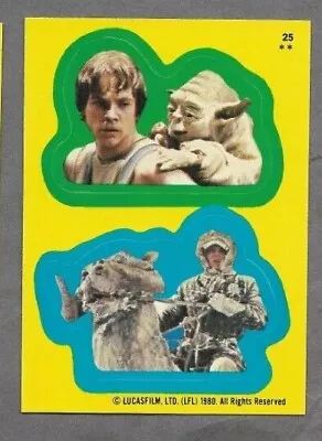1980 Star Wars Empire Strikes Back Stickers You Pick Nm/mt • $8