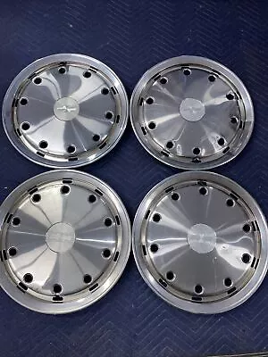 Set 4  Vtg Chevy GMC Truck Suburban Hubcaps 1500 2500 3500 Wheel Covers 16” OEM • $149.95