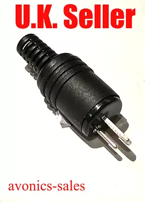 2 Pin DIN Speaker Plug HiFi Connector Screw Terminals - BO B&O System - UK • £3.25