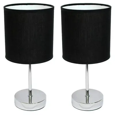 Mini Table Lamp - Set Of 2Black • $18.97
