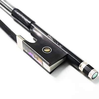 Advanced Carbon Fiber Violin Bow 4/4 Black Hair Straight **Ship From USA** • $46