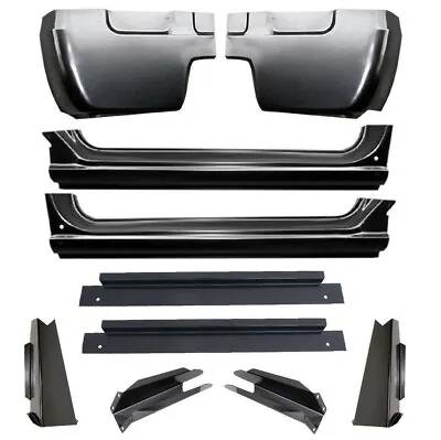 67-72 Chevy C10 Truck Cab Corner Rocker Panel Slip-On Cab Support Mount 10PC Kit • $269.95