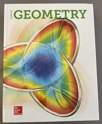 Glencoe Geometry - Hardcover By John A. Carter - GOOD • $39.95