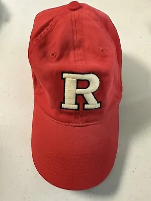 Vintage RUTGERS & NIKE Football Hat Collab Red ONE SIZE Rn#58323 Vietnam • $19.99