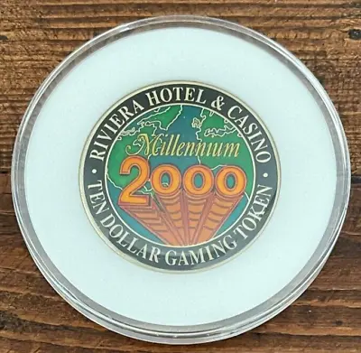 $20 • Buy Riviera Hotel Casino $10 Gaming Token Millennium 2000