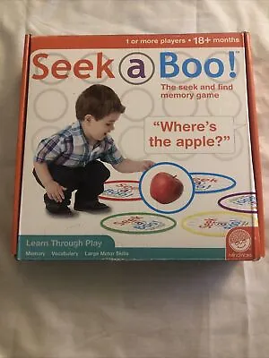 Seek-a-Boo! Game By Mindware The Seek And Find Memory Game 18+ Mo.  Complete Set • $19.99