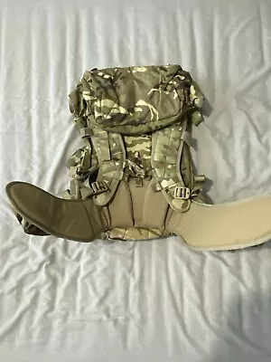 £150 • Buy British Army 90L Bergen MK3 MTP VIRTUS Military Issue Rucksack Backpack And Belt
