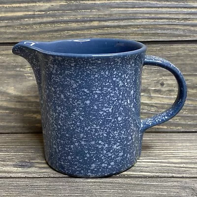 Vintage Mikasa Ultrastone Dinnerware Country Blue Creamer Pitcher 3.5  • $17.99