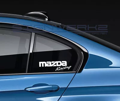 Mazda Racing Decal Sticker JDM Japan Mazdaspeed 3 5 7 Mx 5 Miata New Pair • $10.79