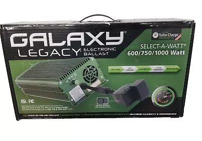 Galaxy Legacy Select-A-Watt Electronic Ballast 1000W/750W/600W Turbo #902518 • $49