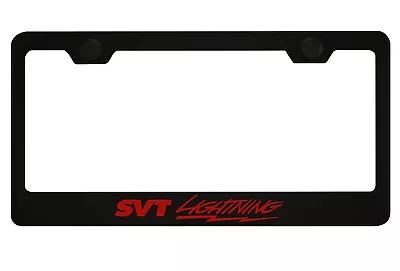 $9.99 • Buy Black License Plate Frame For SVT Lightning