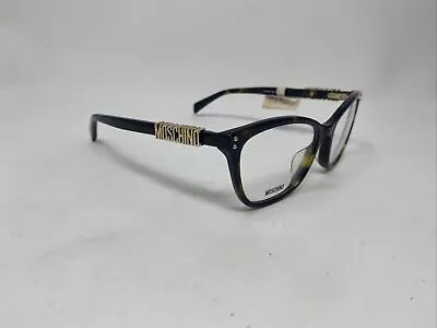 MOSCHINO MOS 500 086 TORTOISE 52/16/140 Eyeglasses Frame FLEX HINGE T445 • $91.38