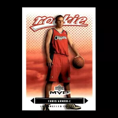 Chris Kaman 2003-04 Upper Deck MVP Rookie Los Angeles Clippers #206 R328C 3 • $1.79
