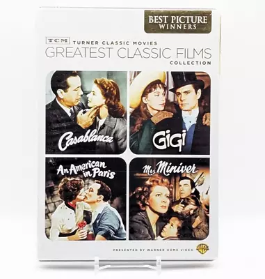 TCM Greatest Classic Films Best Picture Collection - Casablanca +3 (DVD) NEW! • $14.95