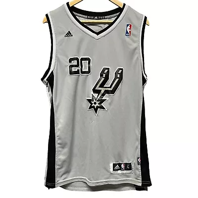 Adidas NBA San Antonio Spurs Manu Ginobili #20 Jersey - Size L +2  Length • $25