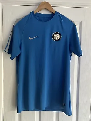 Mens Inter Milan 2017/2018 Training Shirt - Size Medium • £19.99