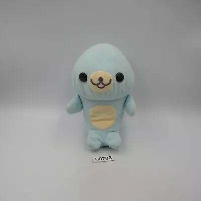 Soragoma Blue C0703 Mamegoma San-x Plush Stuffed 5  Toy Doll Japan  • $18.99