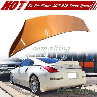 03-08 Fit FOR NISSAN 350Z Z33 Coupe VDTO Rear Trunk Boot Spoiler Painted #A17 • $392.69