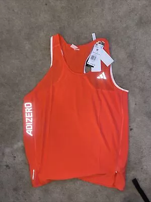 Adidas Adizero Running Singlet Tank Top Men's M Medium • $26