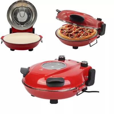 31cm Pizza Oven Electric Pizza Oven Stone Baked Pizza Maker Heats Up To 420° • $119